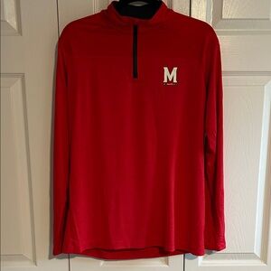 Under Armour Heat Gear Maryland Red Pullover